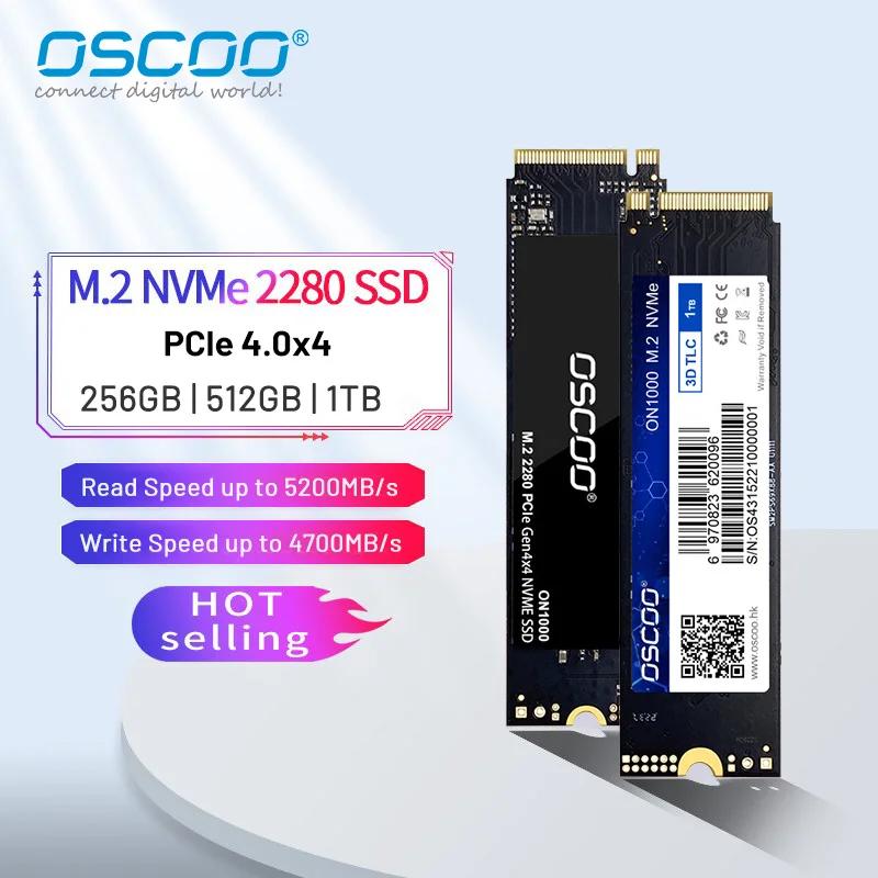 OSCOO  ָ Ʈ ̺ ϵ ũ, ǻ ũ, PS5 Ʈ PC, M2 SSD NVMe, 1TB, 2TB, M.2 2280, PCIe Gen4.0 x 4